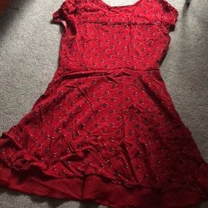 2 for $10 🍀 Red fit and flare